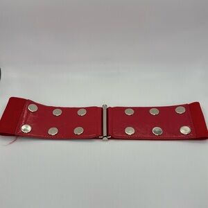 Women Red Belt Size: L |XL
